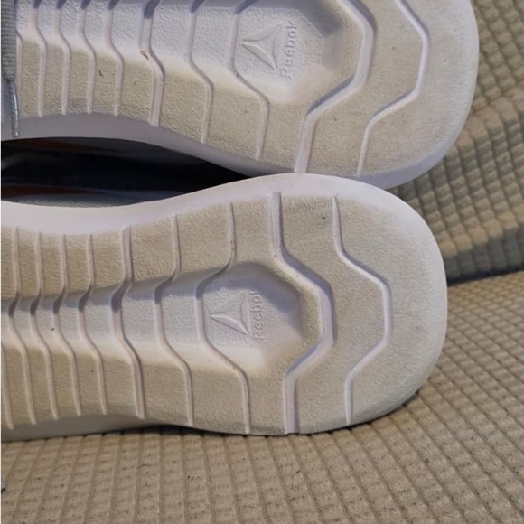 Reebok Gray and Orange Athletic Shoes main image 6